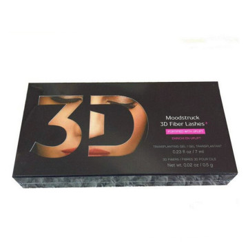 Chegada nova cor preta Younique Moodstruck 3D Fiber Lashes +